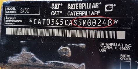 Contact the seller direct using the form below for more information. . Cat 5ek serial number